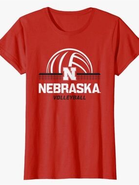 Nebraska Volleyball Women’s Fitted T-Shirt